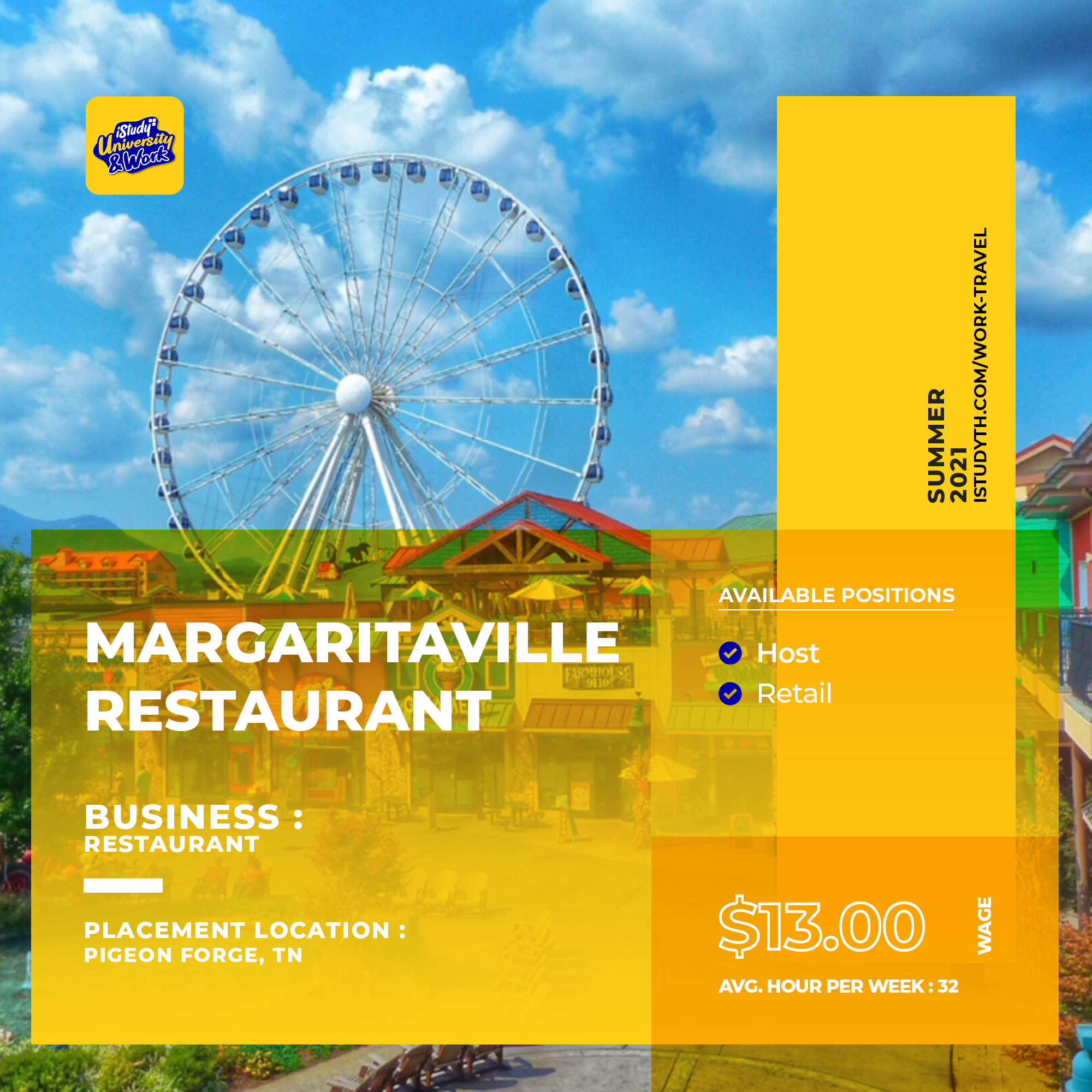 Margaritaville Restaurant - iStudy Education